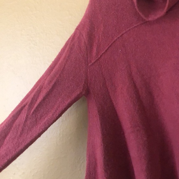 Free People cowl neck rust sweater size Small - Picture 3 of 6